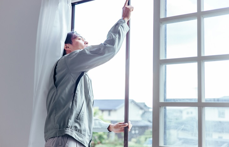 内窓設置の流れ（専門業者に依頼した場合）